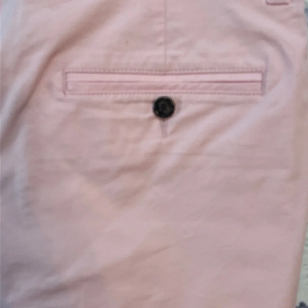 J. Crew Portsider Men’s Shorts Stretch Chino Bayside Pink Size 30 Inseam 9”